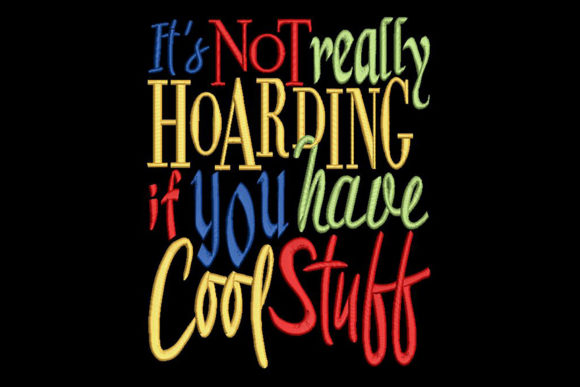 Funny Quote for Crafters About Hoarding: A Designer's Seasonal Review