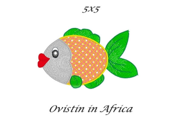 Green Sassy Applique Fish: Designer Review