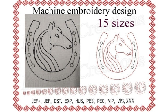 Horse with a Horseshoe: Embroidery Seller Review