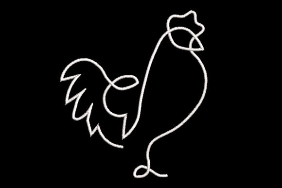 Minimalistic One Line Rooster: A Gift Shop Essential Reviewed