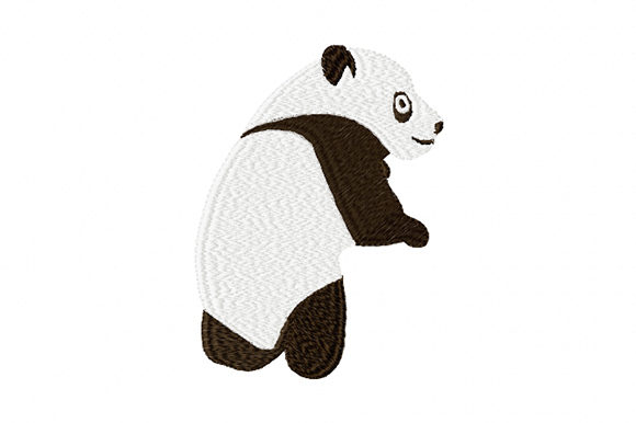 Young Cute Panda – A Designer’s Take on This Sweet Embroidery