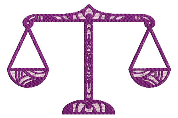 Zodiac Libra, Mandala Style: A Designer's Take